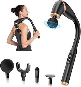 Massage Gun with Extended Handle