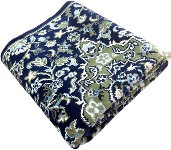 ALRAWDAH RUG Haram Carpets Blue Prayer