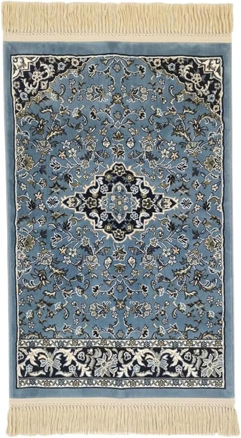 ALRAWDAH RUG Haram Carpets Blue Prayer